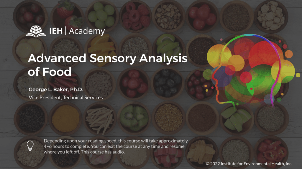 Advanced Sensory Analysis of Food