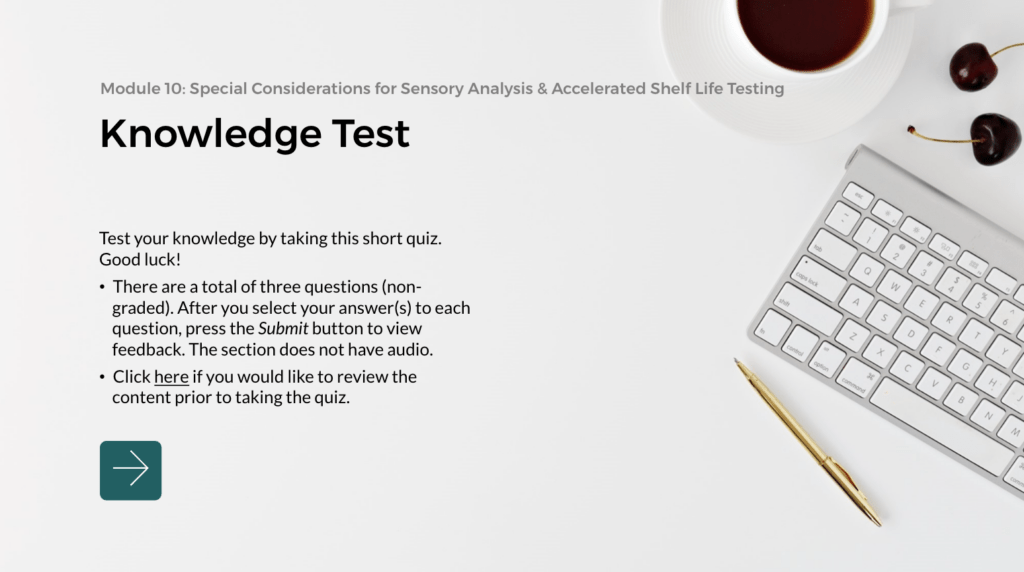 Advanced Sensory Analysis of Food