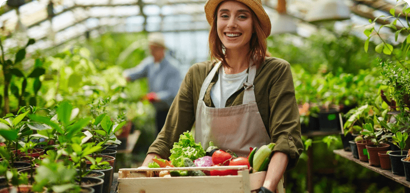 Female Farm worker for Introduction to Sensory Analysis of Food